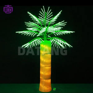 Luces LED Decorativas con Forma de Palmera, Hojas Brillantes para Centros Comerciales, Hoteles, Playas, Bodas, Año Nuevo, Navidad y Eventos - IP65 Impermeable - Product Image 6