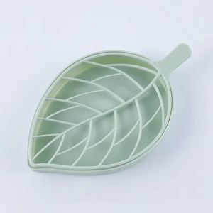 Support à Savon Moderne en Plastique Écologique en Forme de Feuille, 3 Couleurs, pour Toilettes, Douche, Égouttoir, Gadgets de Cuisine et Salle de Bain - Product Image 6