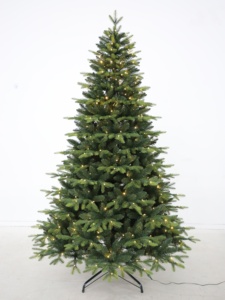 Vente en gros d'usine, arbres de Noël artificiels réalistes décoratifs de haute qualité en PE, 150 cm, 180 cm, 210 cm, 240 cm - Product Image 1