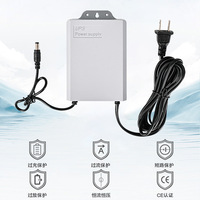 Router CCTV Mini UPS dengan 12V 2A, Modem kamera IP 10050mAh WiFi luar ruangan, catu daya tahan hujan standar frekuensi 60Hz