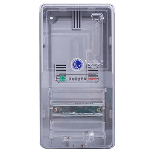 Caja de Medidor de Energía Eléctrica Monofásica de Plástico Transparente a Prueba de Agua Marca Yutai para Uso en Interiores y Exteriores, Zhejiang, China - Product Image 1