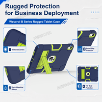 Étui antichoc pour iPad A16 11e génération 2025 iPad 10e génération 10,9 2022 avec support pliable Protection robuste Design fin OEM ODM