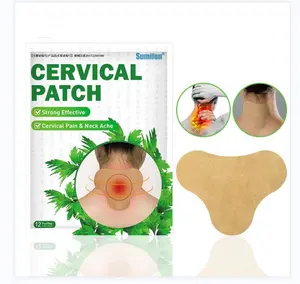 12Pcs Cervical Vertebra Pain Relief Patch Chinese Medical Plaster Joint Body Wormwood Arthritis Pain Removal