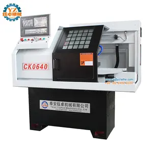 Küçük cnc torna makinesi satılık CK0640 CK0640A CK 0640