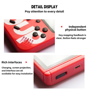 เครื่องเล่นเกมพกพา 400 เกมส์ มินิ SUP 8 บิต จอสี 640x480 - Product Image 2