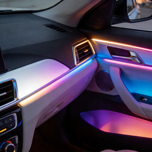 Tiras LED de Control por Pantalla, Luces Dinámicas Symphony Streamer, Iluminación Ambiental para Auto, para BMW Serie 1 2017-2023 - Product Image 3