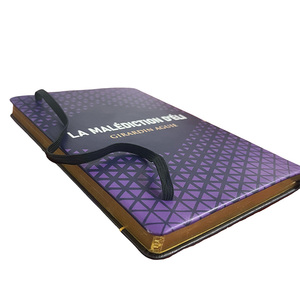 Carnet en similicuir PU de haute qualité, impression de logo personnalisée, couverture rigide, agenda cadeau - Product Image 3