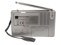Digitales Tuning Multi-Band AM / FM / KW / LW Radio mit Wecker, Schlummerfunktion und Eingebautem Lautsprecher