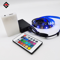 Nouveau produit Bande lumineuse LED USB 5v avec variateur tactile Alimenté par piles AA