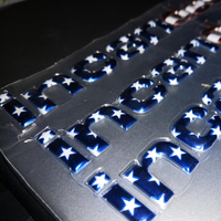 Patchs thermocollants 3D en TPU/silicone PU avec motifs de cœurs et de fleurs pour maillots, chapeaux et vêtements