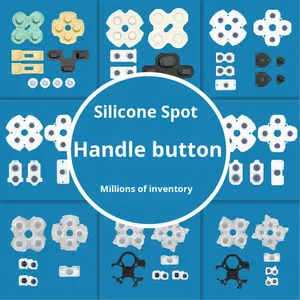 Boutons en silicone pour manettes de jeu PS4, ventouse conductrice - Product Image 2