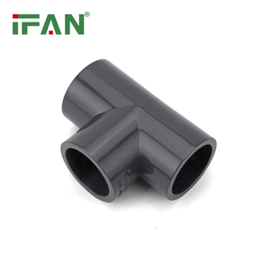 Ifano PN16 PVC raccordo per tubo 90 gradi UPVC gomito Tee personalizzato tutte le dimensioni PVC raccordi UPVC - Product Image 5
