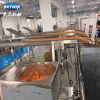 Nouvelle machine automatique Skywin pour la fabrication de sandwichs et biscuits, en acier inoxydable, haute productivité, ligne de boulangerie pour snacks, machine d'emballage