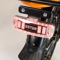 Sepeda Listrik DISIYUAN Monster M1 800W 60V Baterai Lithium dengan Bagasi Belakang Layanan Pengiriman Sepeda Listrik