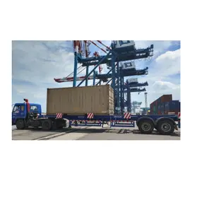 Terminal Chassis Skelet Terminal Poort Container Chassis Oplegger Container Trailer