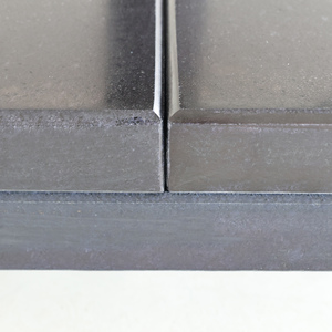 280kg Black Granite <strong>Parasol</strong> <strong>Base</strong> Outdoor <strong>Heavy</strong> <strong>Duty</strong> Two-pieces <strong>Base</strong> With Wheels Movable Patio Umbrella <strong>Base</strong> in Granite Stone - Product Image 6