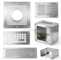 Fabricación de Chapa Metálica de Precisión Personalizada, Caja Metálica de Aluminio y Acero Inoxidable para Equipos Industriales Electrónicos
