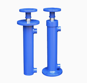 Cilindro idraulico da 3 tonnellate per il sollevamento bidirezionale con piccola flangia FA50 - Product Image 1