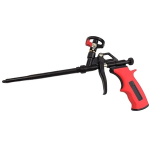 <span class=keywords><strong>Pistolet</strong></span> à Mousse <span class=keywords><strong>Polyuréthane</strong></span> Basse Pression Revêtu de PTFE, <span class=keywords><strong>Pistolet</strong></span> à Mastic en Acier avec Valve Marche/Arrêt - Product Image 1