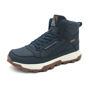 Greatshoes kustom boot Fashion pria, sepatu bot salju pria tahan air, sepatu bot salju pergelangan kaki pria bulu - Product Image 1