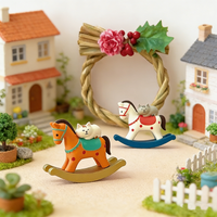 Japanse stijl Fairy Cat harsbeeldje DIY handgeschilderde ornamenten Dagelijkse en kerstcadeaus Tafeldecoraties Voertuigornamenten