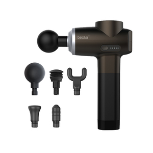 Beoka 5 Geschwindigkeit stufen Deep Tissue Massage <span class=keywords><strong>Gun</strong></span> Wiederauf ladbare Gesichts muskel Vibrierende Percussion Hitze und kalte Funktion - Product Image 2