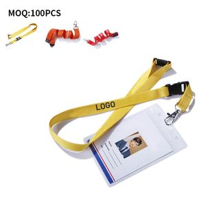 2026 Cell Phone Lanyard <b>Id</b> <b>Holder</b> With Dog Plug Safety Buckle - Product Image 1