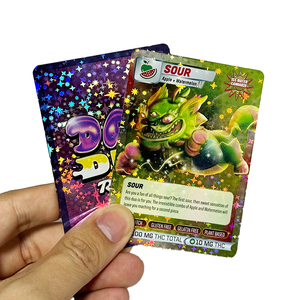 Tùy Chỉnh Thiết Kế Tcg Lá Gói Bong-Xây Dựng Nối Tiếp Số Xếp Hạng Cao Cấp Trưng Trưng bày Holographic Hiếm Hiệu ứng Giao Dịch Thẻ Trò Chơi - Product Image 4