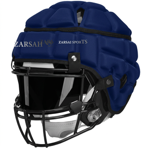 Casco de Fútbol Unisex de Color Sólido, Transpirable, Material ABS, para Jugadores de Fútbol y Rugby, Talla Grande, Deportes de Otoño, ZARSAH EXPORTS - Product Image 2