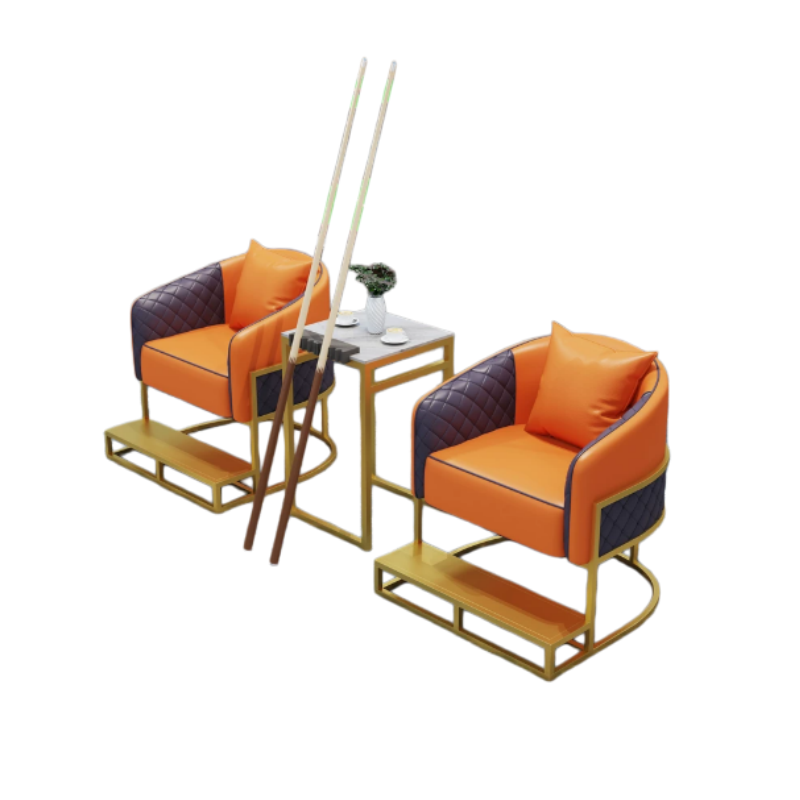 Or + Orange + Bleu foncé