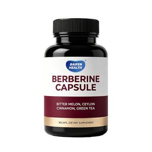 Cápsulas de Berberina HCI Vegetarianas de Marca Privada, Alta Potencia, 90 Unidades, Suplemento Dietético Natural Puro - Product Image 1
