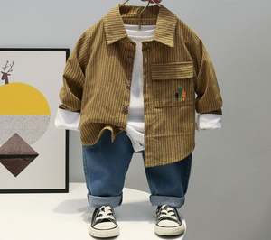 Vêtements pour enfants en gros, vêtements chauds pour l'hiver, pyjamas pour enfants de créateurs, tendance, avec fourrure, avec motifs - Product Image 6