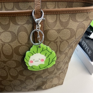 Creative Round <b>Mirror</b> Sliding Lid Keychain Cartoon Adorable <b>Acrylic</b> Cosmetic <b>Mirror</b> Key Hanging <b>Mirror</b> - Product Image 4