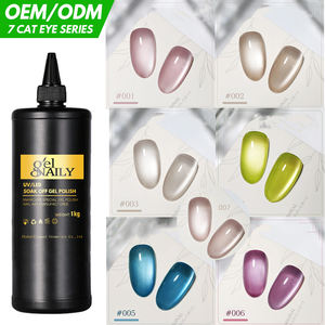 Esmalte de uñas de Gel UV de ojo de gato de cristal arcoíris, lámpara LED de esmalte de resina magnética para arte de salón, líquido embalado de diseñador DIY - Product Image 1