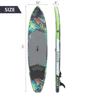 <span class=keywords><strong>11</strong></span> \ "Unisex Inflable Stand-Up <span class=keywords><strong>Paddle</strong></span> <span class=keywords><strong>Tabla</strong></span> de <span class=keywords><strong>surf</strong></span> Soft Top con PVC/EVA Material Nuevo modelo Wave Surfing Fabricado en China - Product Image 1