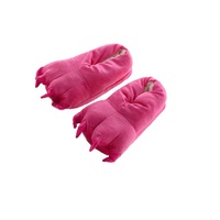Chaussons d'intérieur en coton pour femmes et hommes, nouveau design tendance, pantoufles plates pour la maison, mules d'automne à motif pattes