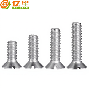 Tornillo de máquina de cabeza avellanada ranurada de acero inoxidable DIN 963/68 304 (M1.6-M8) - Product Image 2