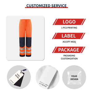 Pantaloni da lavoro di sicurezza da <span class=keywords><strong>uomo</strong></span> ignifughi forniti dalla fabbrica di pantaloni da lavoro in tela con tasche multiple - Product Image 4