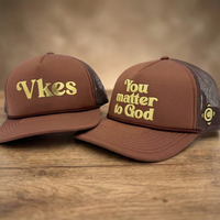 Gorra Trucker Mexicana Personalizada con Bordado OEM, Gorra de Béisbol con Cierre a Presión, 5 Paneles, Estampado de Cuerda, Espuma, Verde Oliva