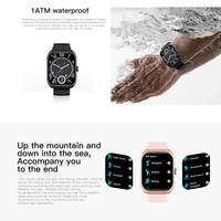 Nuevo Reloj Inteligente Z172 con Pantalla Cuadrada Curva, Resistente al Agua 1ATM, Monitor de Actividad Física y Salud, con Función de Llamadas