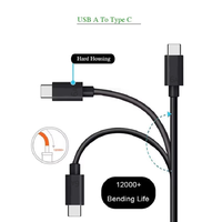 100W66W câble de charge Super rapide 6A câble de charge double type-c câble de charge rapide adapté pour Huawei Mate70/60Pro/Pura70Pro/P60/Art