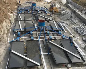 Gravity Separation Equipment 1tph Capacity Concentrating Shaking Table For Gold Sand Ore Recovery