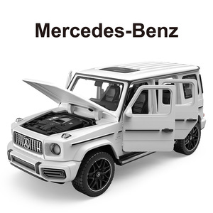 รถโมเดล <span class=keywords><strong>Rastar</strong></span> ขนาด 1:32 Mercedes-AMG G63 ผลิตจากโลหะผสม แบบหล่อขึ้นรูป ควบคุมด้วยแรงเฉื่อย ขับเคลื่อนแบบออฟโรด พร้อมฟังก์ชั่นดึงถอยหลัง มีเสียงและไฟ - Product Image 5