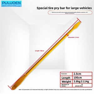 Grande barre à démontage de pneus pour camions et autobus en acier au carbone avec montage OLIVER Fabriqué dans le Hebei pour le démontage des pneus Logo PULUOEN - Product Image 6
