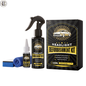 <span class=keywords><strong>Kit</strong></span> de Restauration et <span class=keywords><strong>Nettoyage</strong></span> de Phares en <span class=keywords><strong>Plastique</strong></span> pour Voiture BC, Modèle EVP800, 120ml – Élimine Jaunissement, Vieillissement et Rayures, Restaure la Clarté des Lentilles - Product Image 2