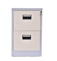 Meuble de Rangement Vertical A4 à 2 Niveaux avec Deux Tiroirs pour Bureau et Domicile – Vente Chaude Fabricant – Prix Usine