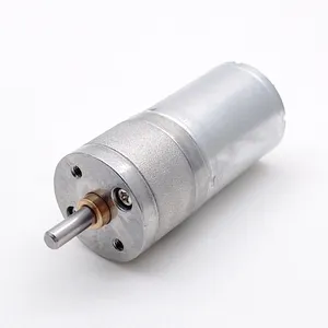 TT 25mm giảm tốc 60rpm 100rpm 1200RPM 6 Volts 12 Volts DC động cơ bánh răng 370 nam châm vĩnh cửu Carbon động cơ bàn chải động cơ điện