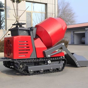 Kc-500l, Producto Más Vendido, Camión Mezclador de Concreto Autocargable de 500l, Mini sobre Orugas para Construcción Rural - Product Image 4
