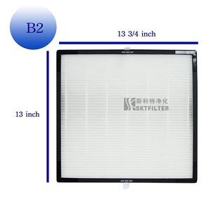 Filtre de purificateur d'air Oreck 13x13,75 pouces, cartouche de remplacement HEPA pour WK01234QPC WK10002QPC - Product Image 1