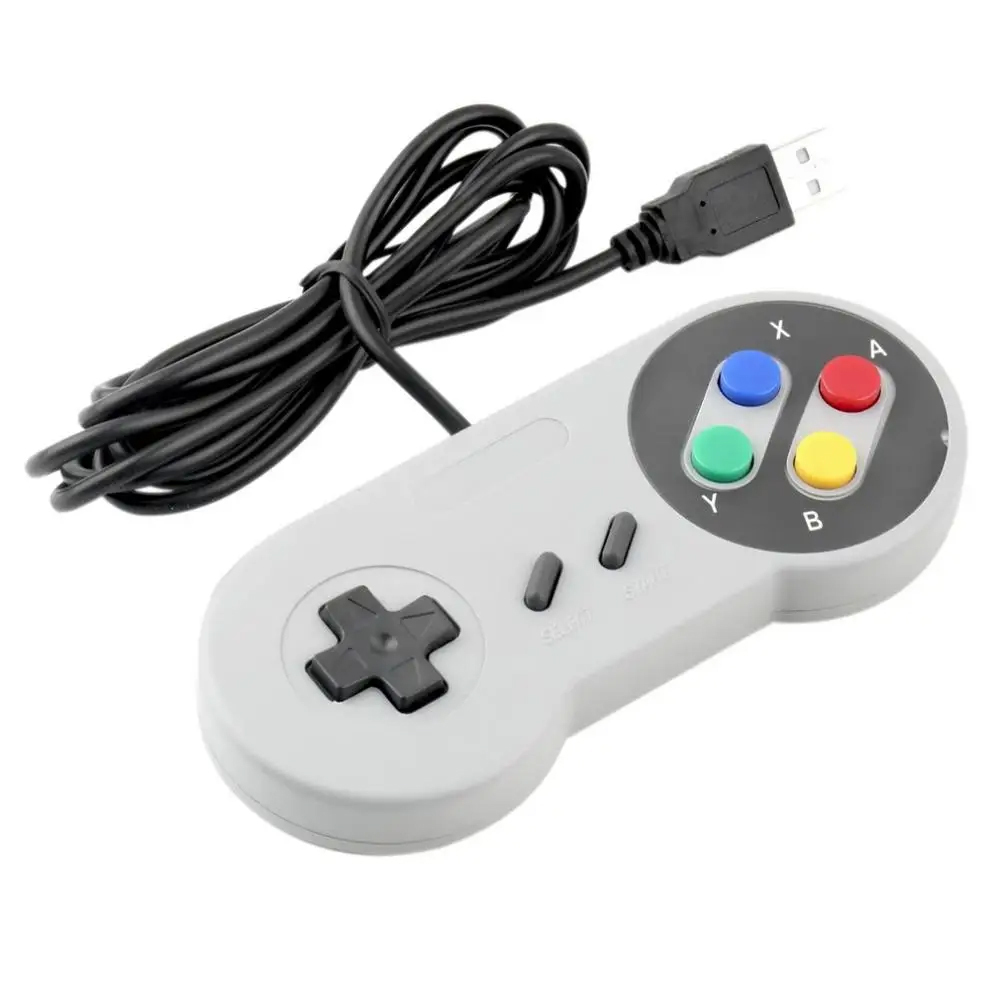 <strong>USB</strong> <strong>Controller</strong> Gaming Joystick Gamepad <strong>Controller</strong> for <strong>SNES</strong> Joypad for Windows PC for MAC Computer Gaming Accessories